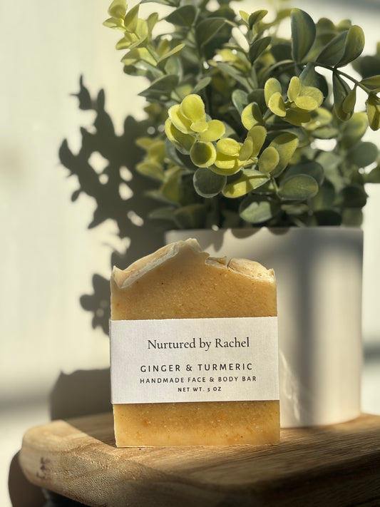 Ginger & Turmeric Face & Body Bar